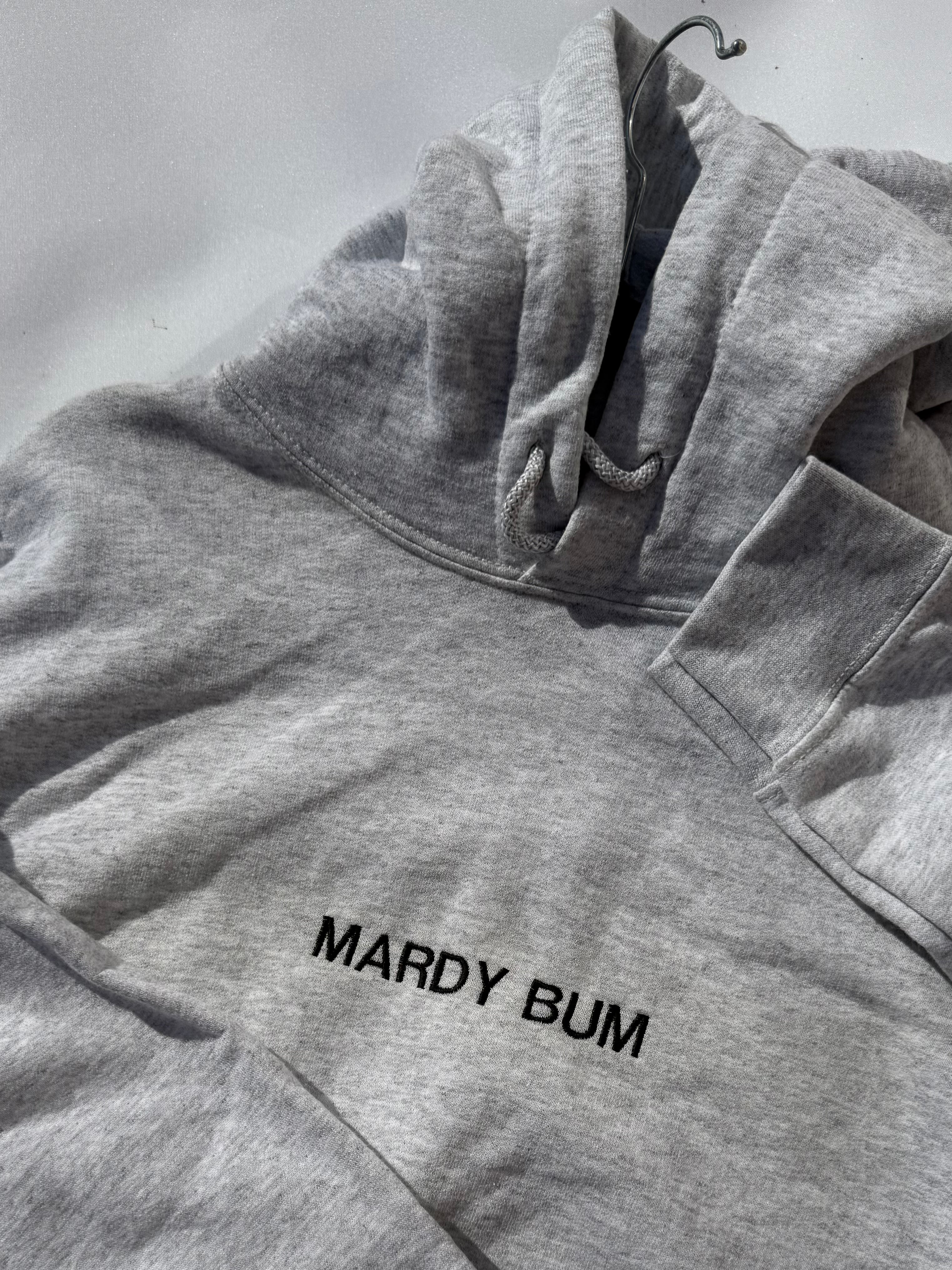Mardy Bum Light Grey S Hoodie