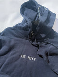 Be Reyt Navy L Hoodie