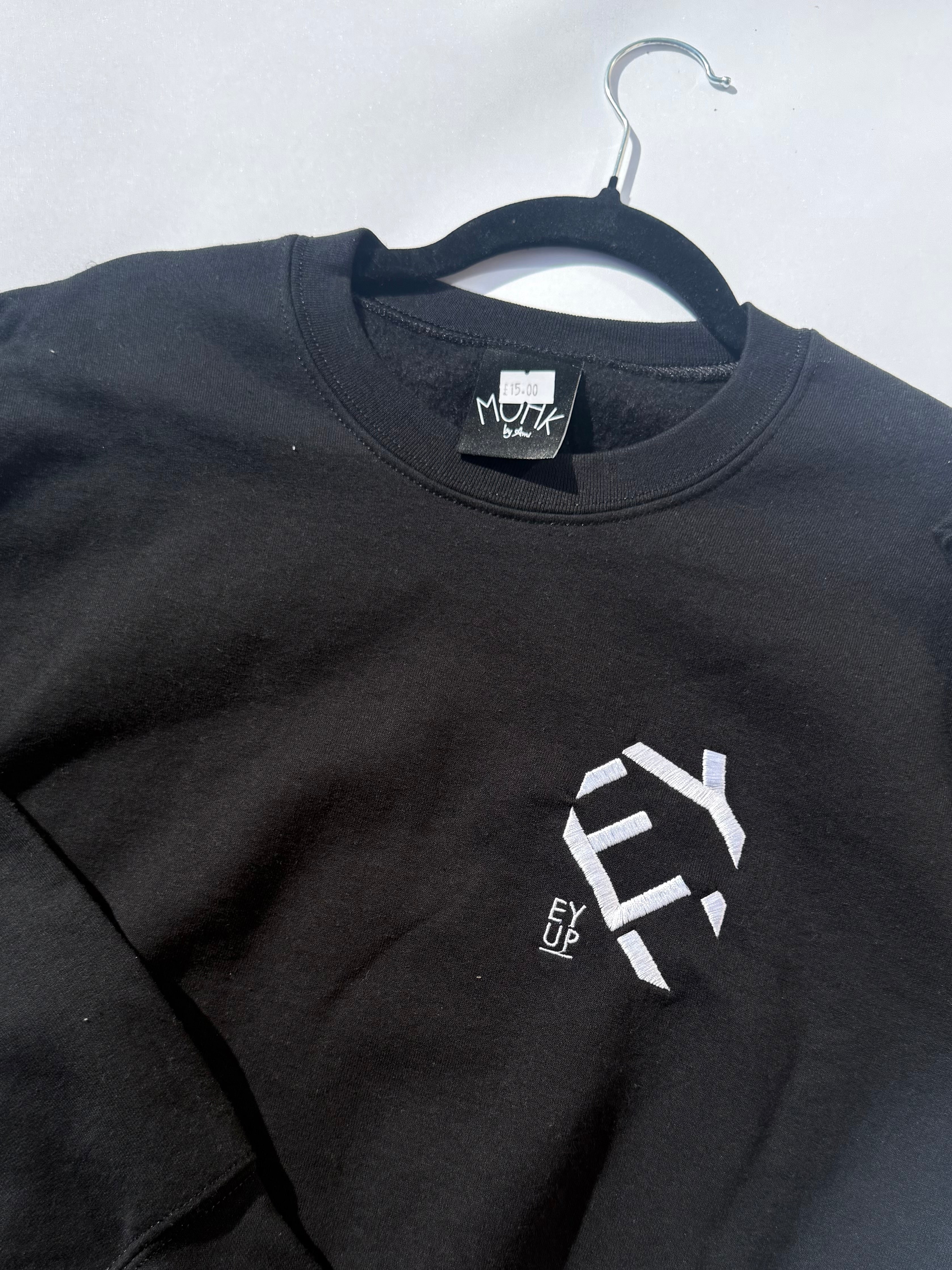 Ey Up Black S Sweatshirt