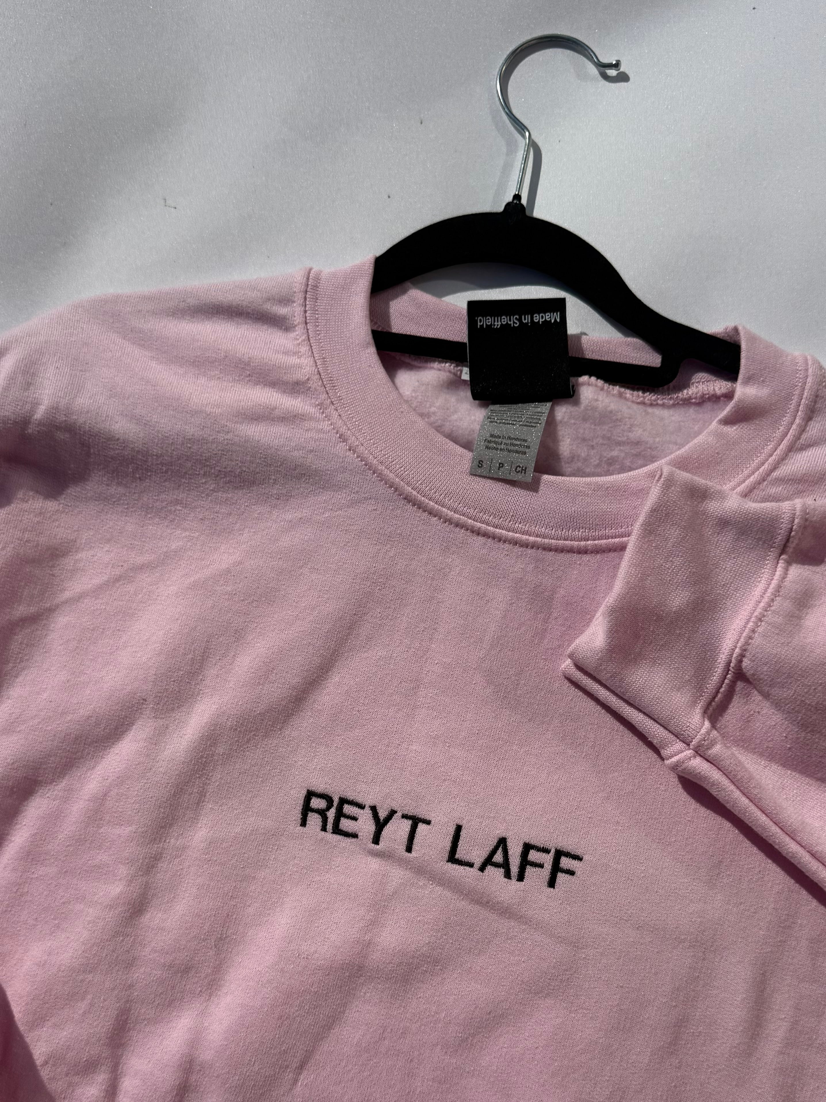 Reyt Laff Light Pink S Sweatshirt