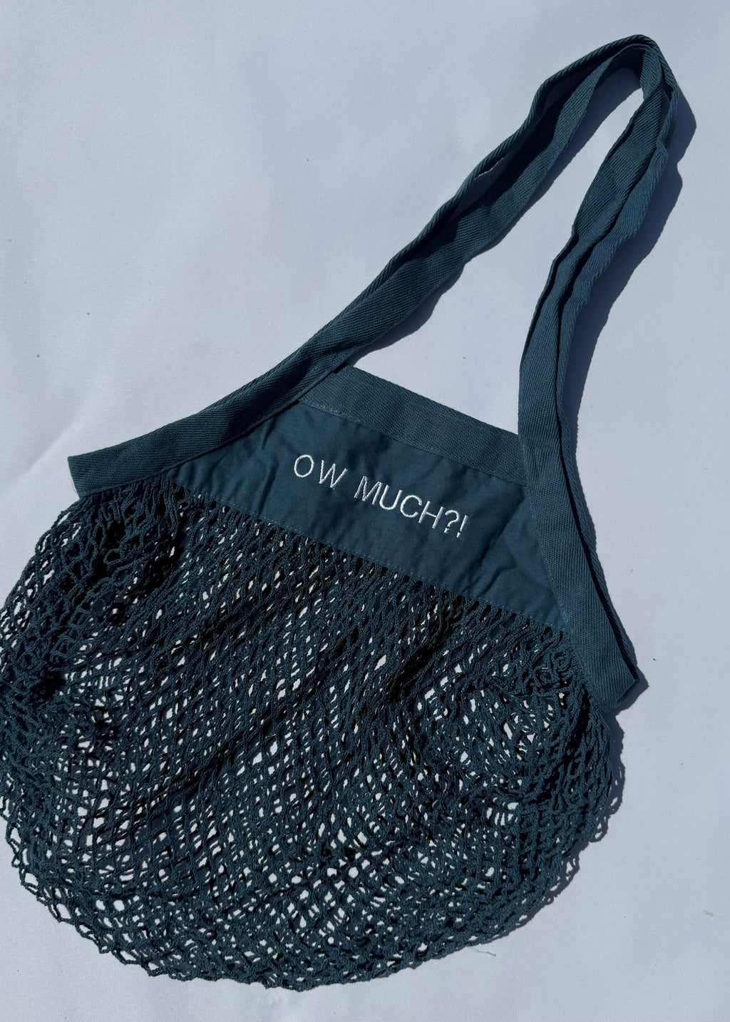OW MUCH? Organic cotton bag