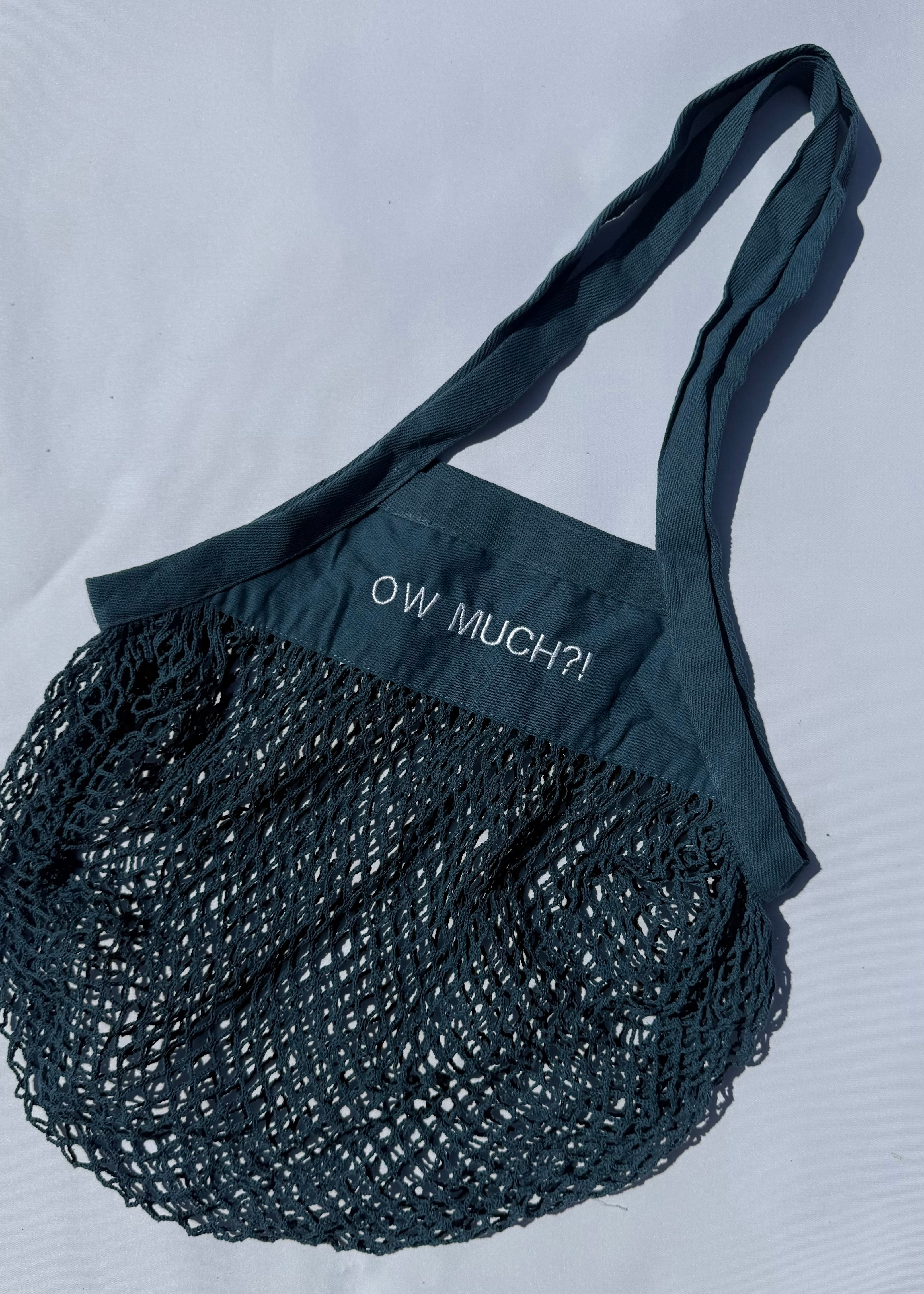 OW MUCH? Organic cotton bag