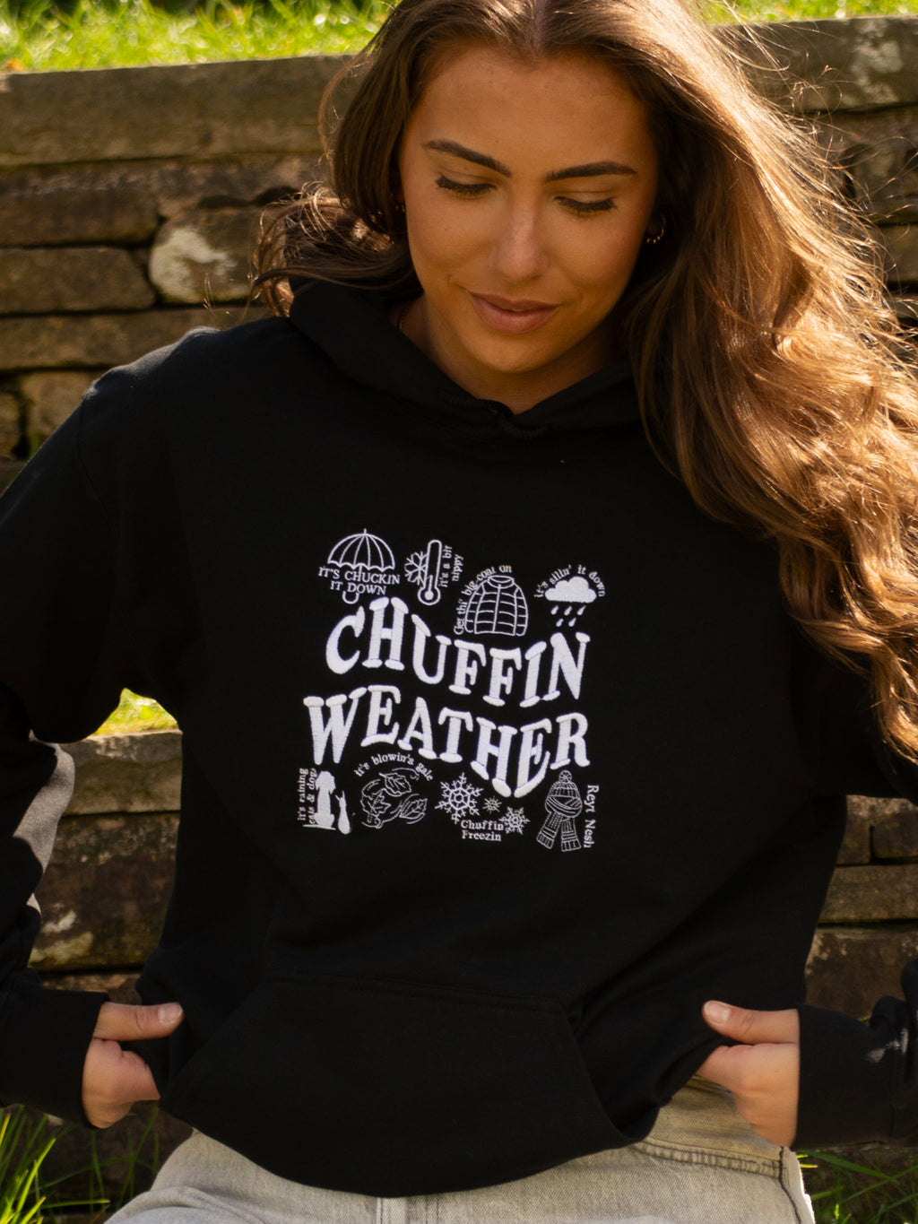 Chuffin Weather Sweatshirt Hoodie or T-Shirt