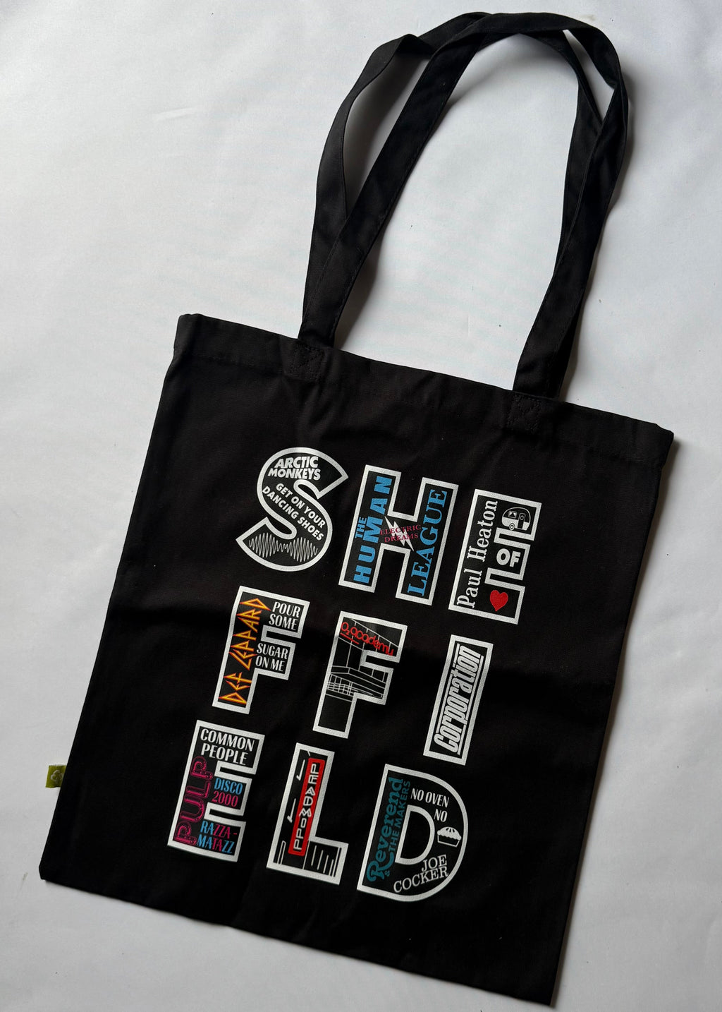 Sheffield Music Tote Bag - Printed