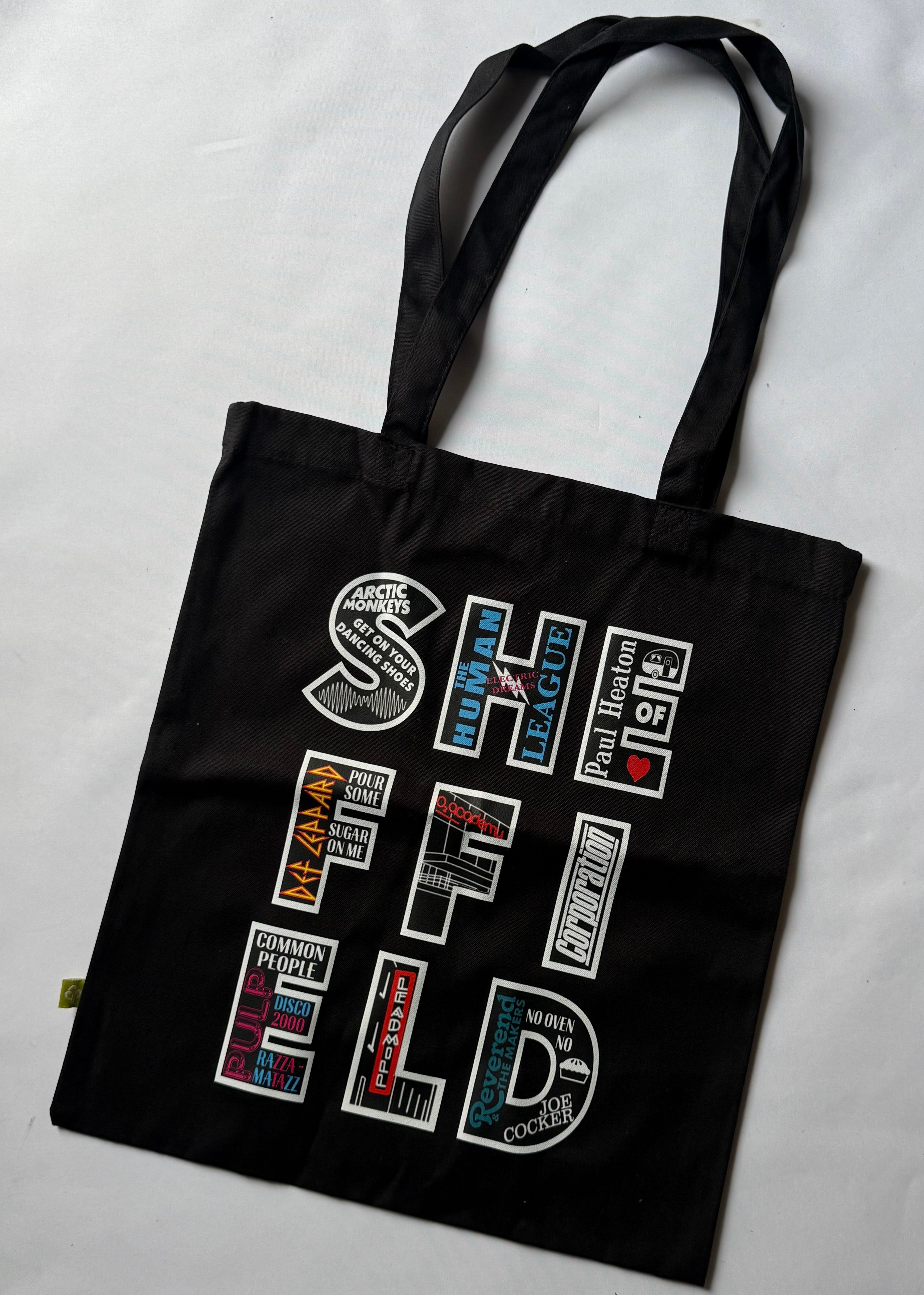 Sheffield Music Tote Bag - Printed