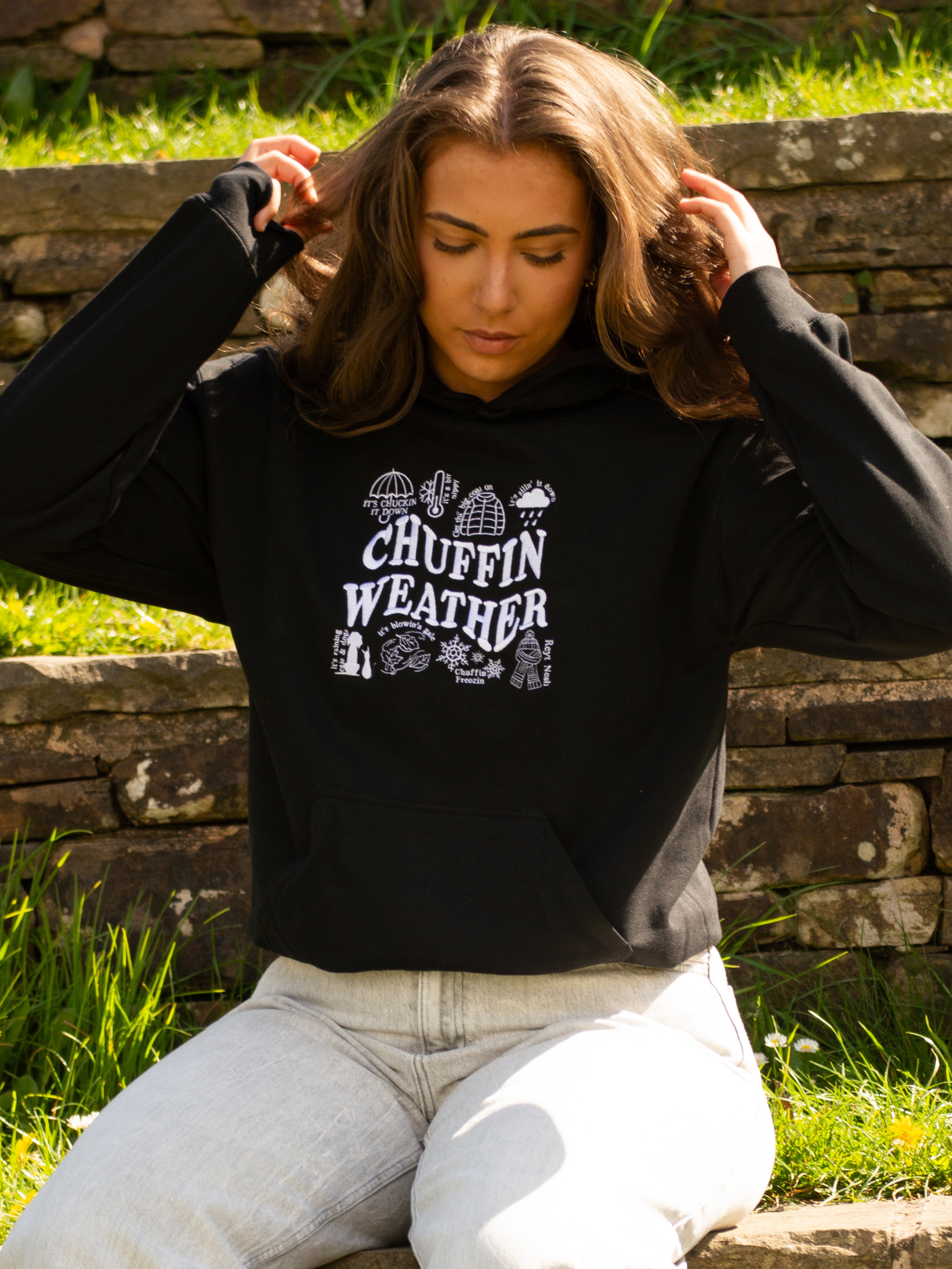 Chuffin Weather Sweatshirt Hoodie or T-Shirt