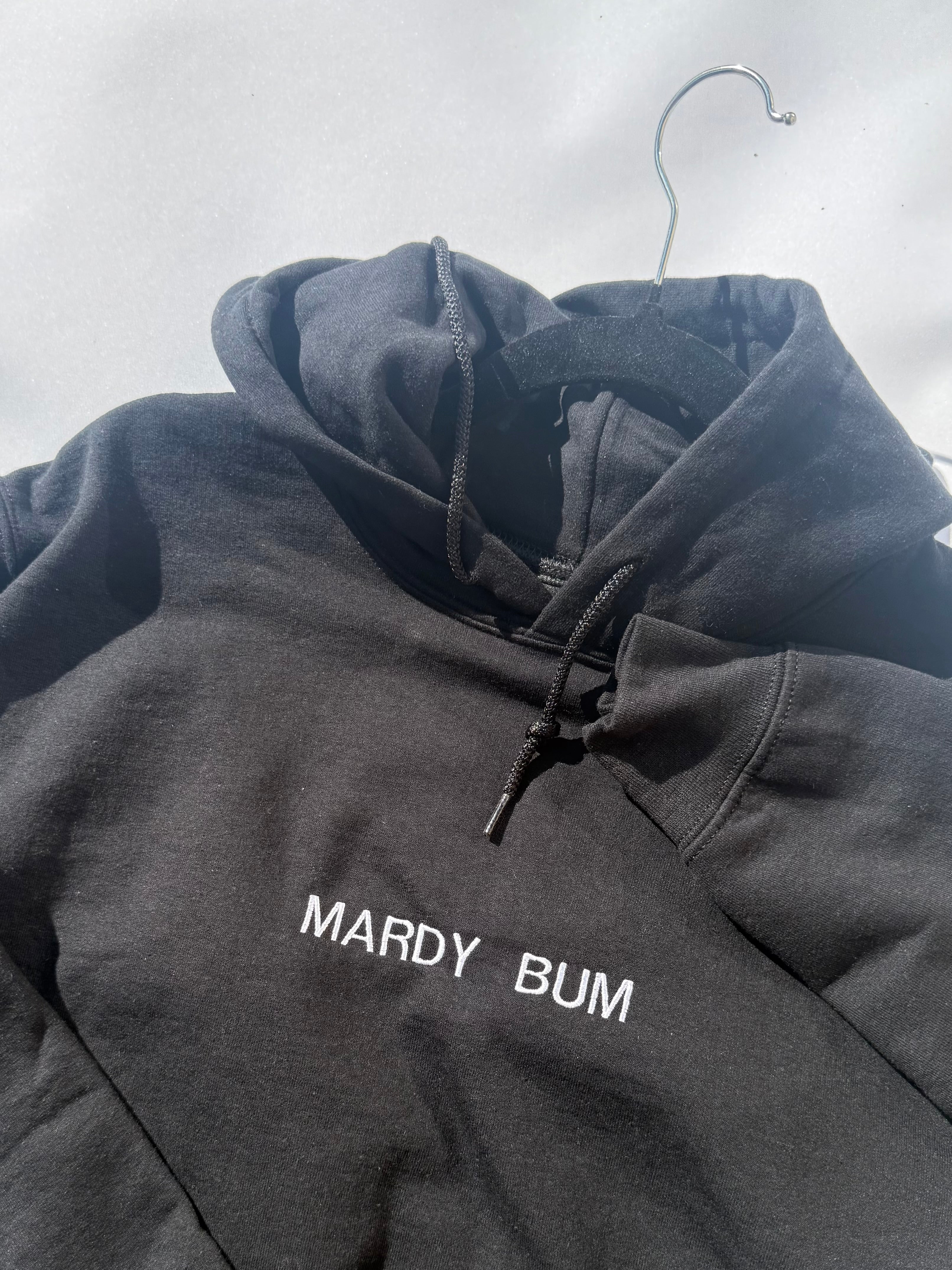 Mardy Bum Black S Hoodie