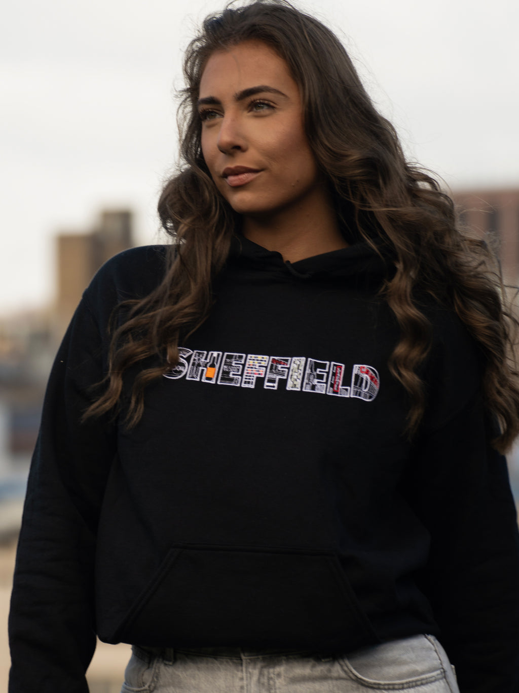 Sheffield Black Hoodie