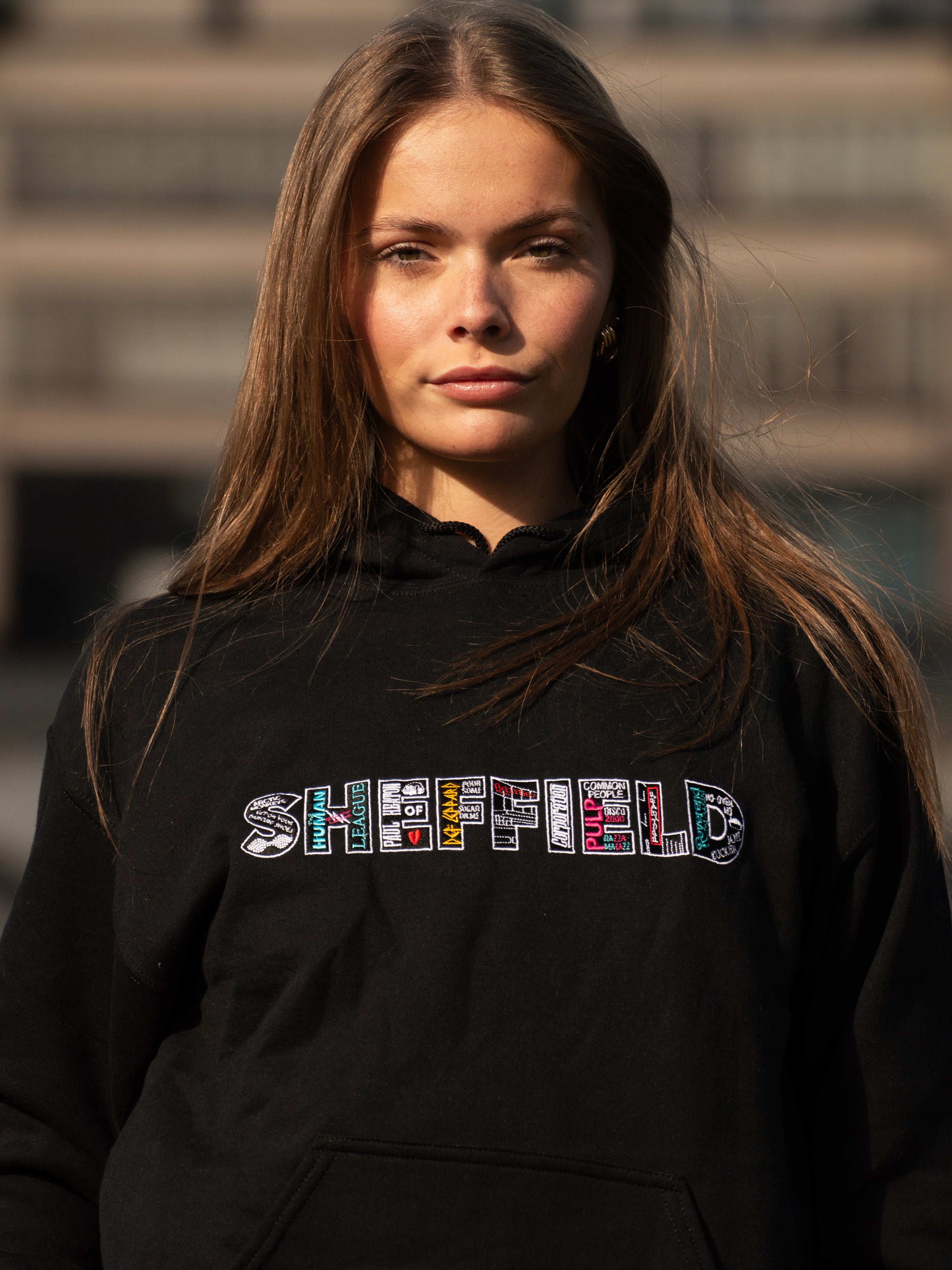 Sheffield Music Hoodie Black