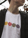 Yorkshire Love Hearts T-Shirt