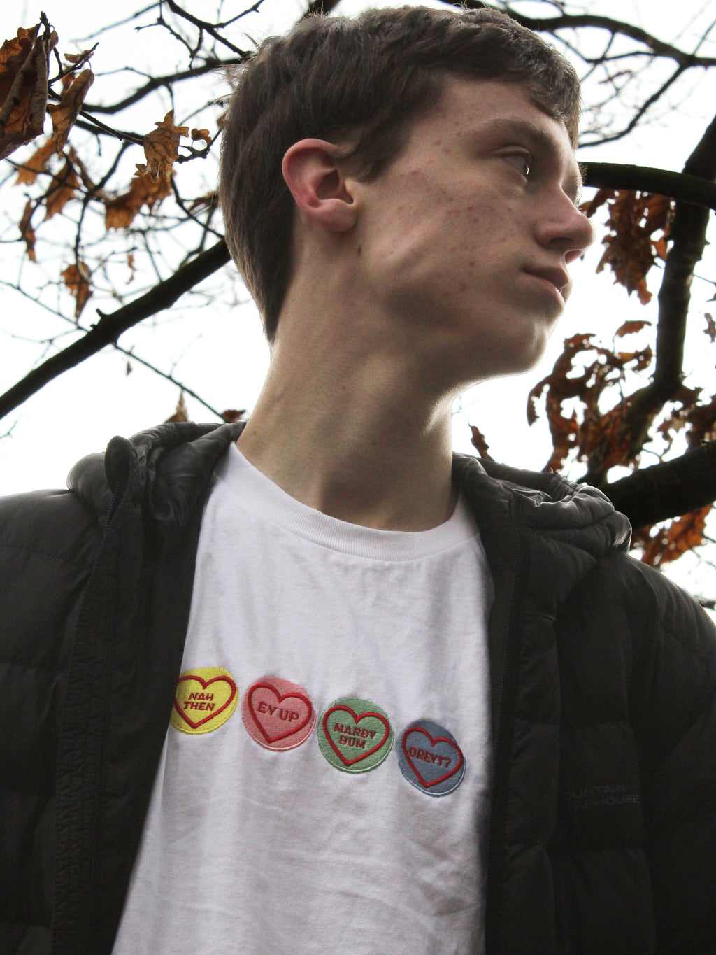 Yorkshire Love Hearts T-Shirt 