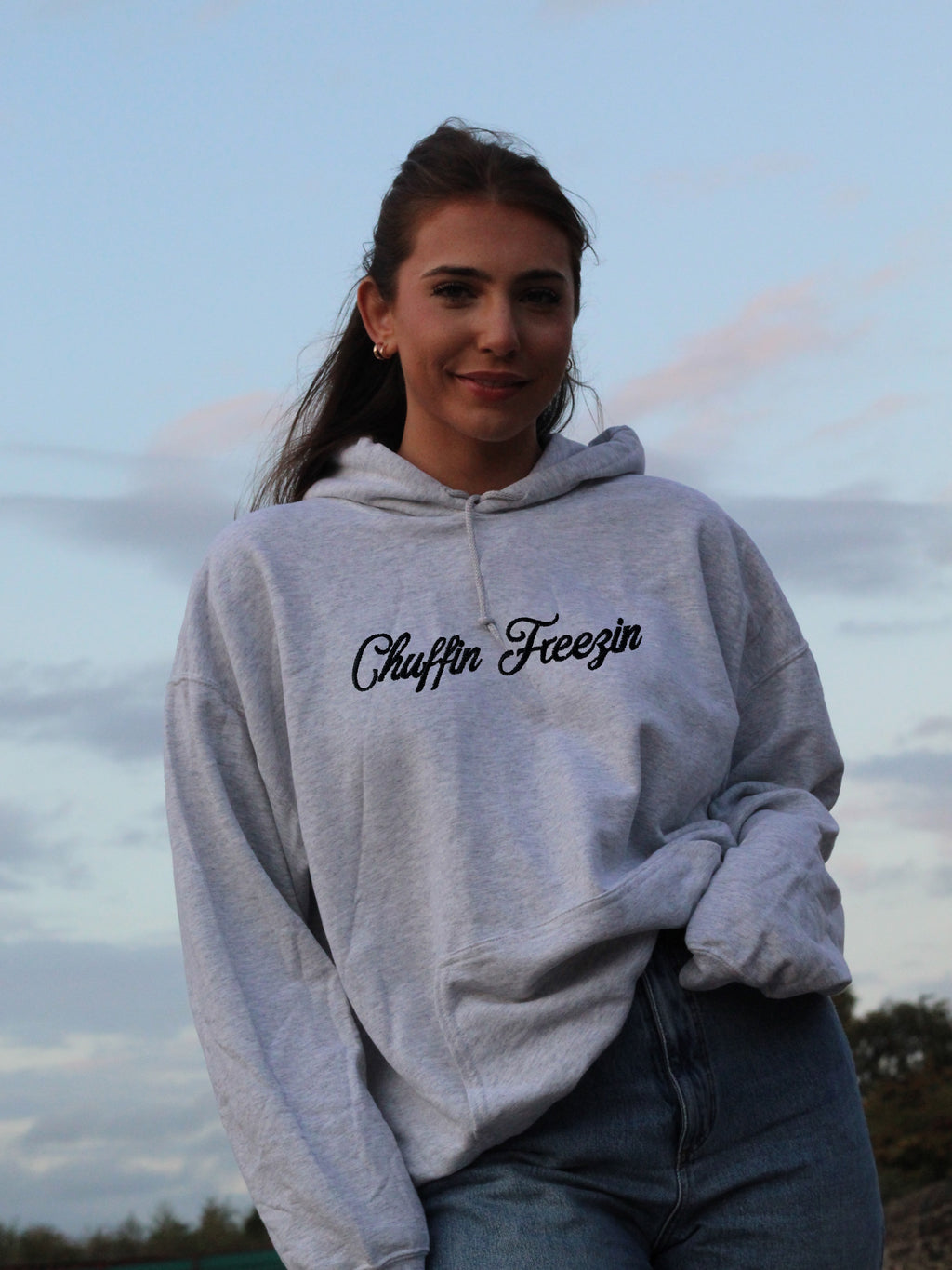 Chuffin Freezin Hoodie Design