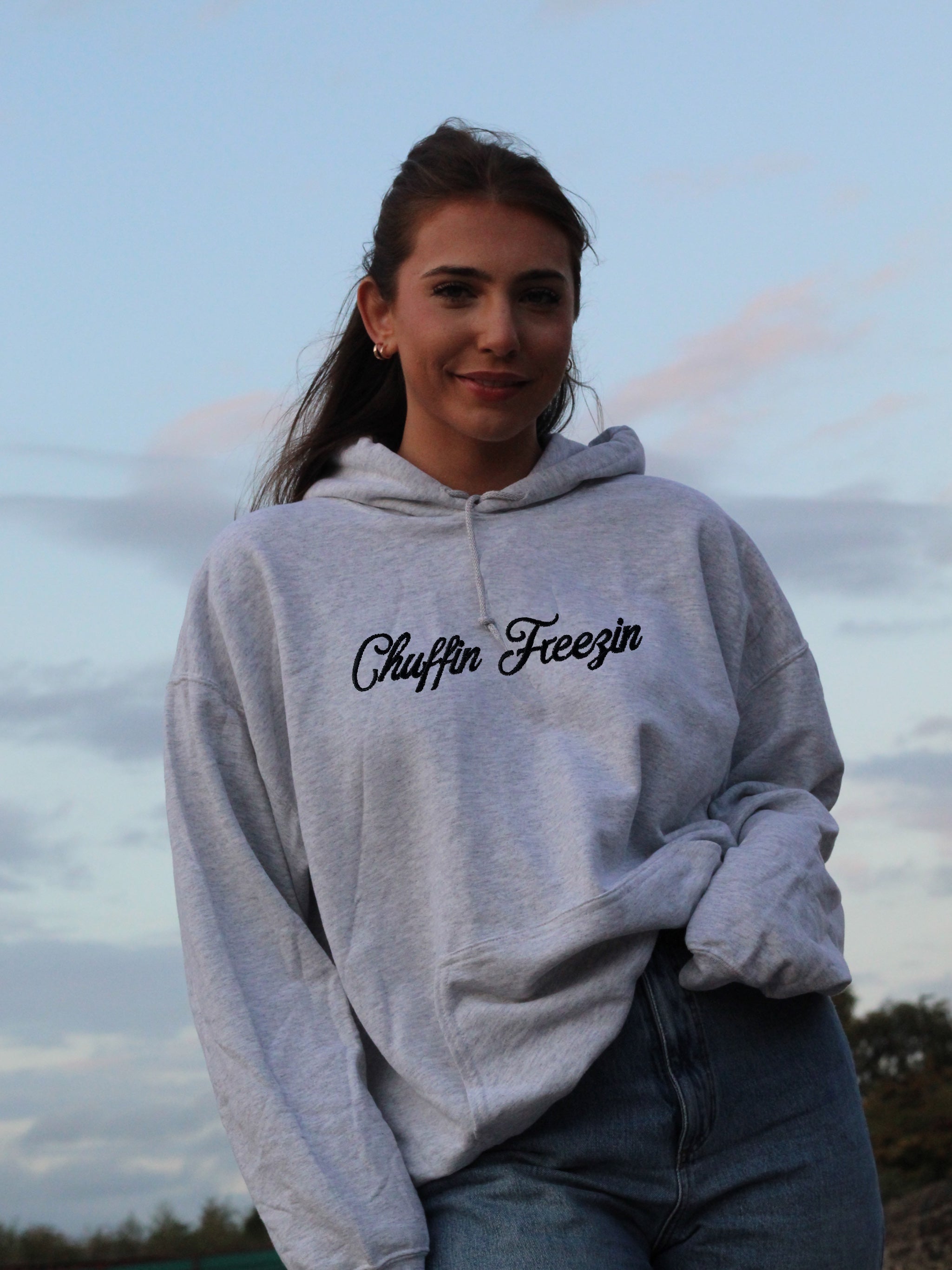 Chuffin Freezin Hoodie Design