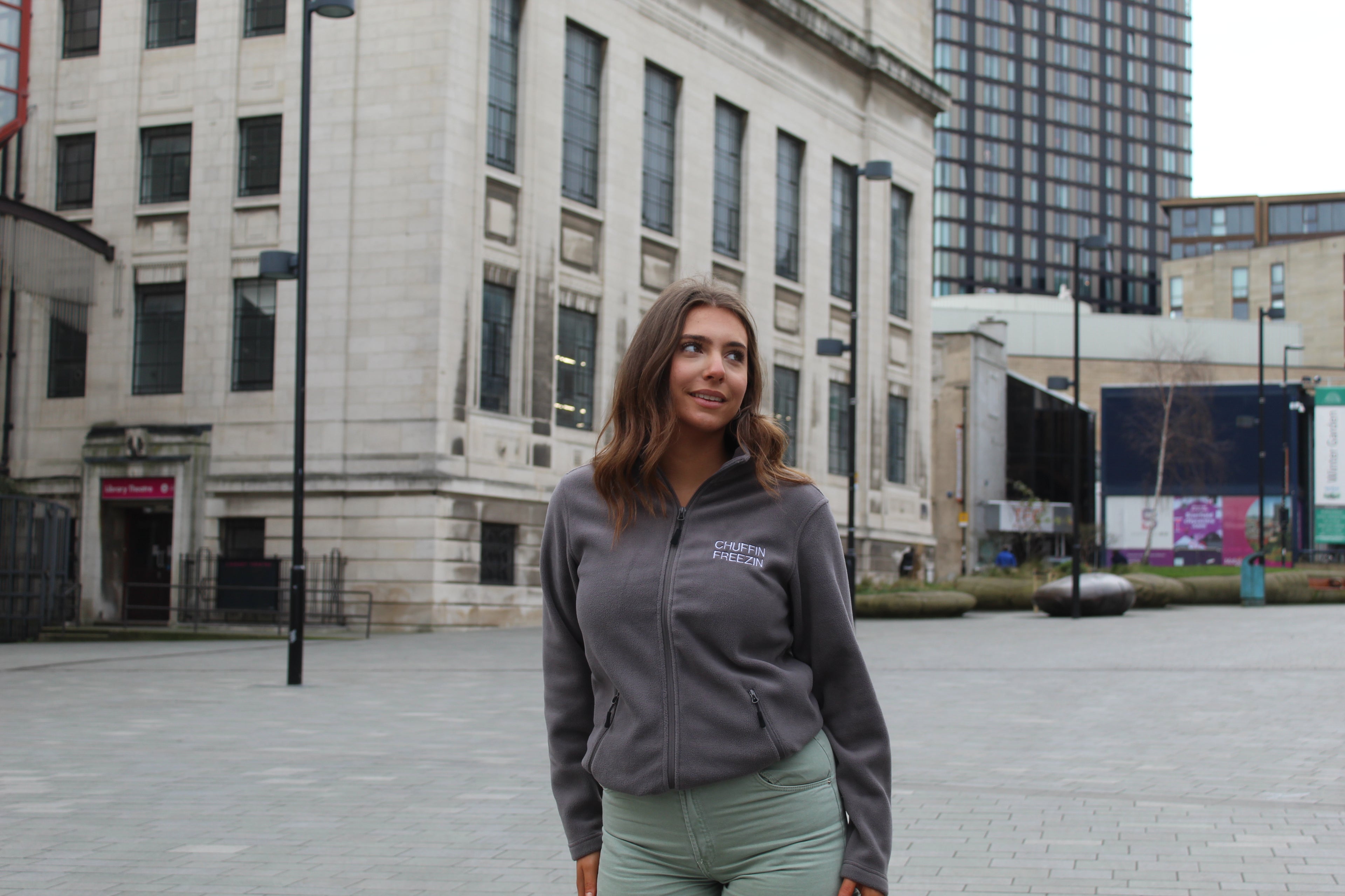 Chuffin Freezin Full Zip Fleece