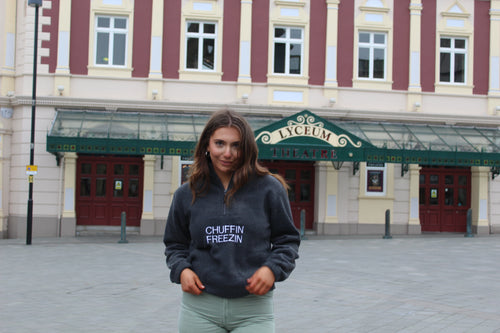 Chuffin Freezin 1/4 Zip Fleece