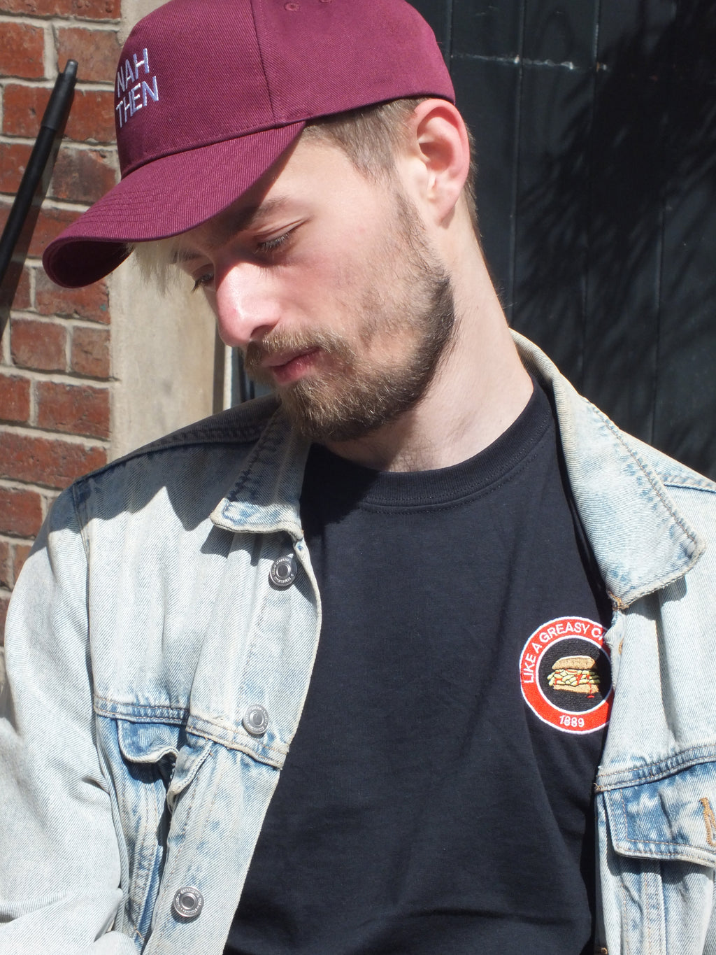 Sheffield United Greasy Chip Butty T-Shirt Black